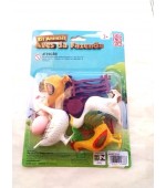 KIT DE ANIMAIS Aves da Fazenda com 10 peças - Coluna